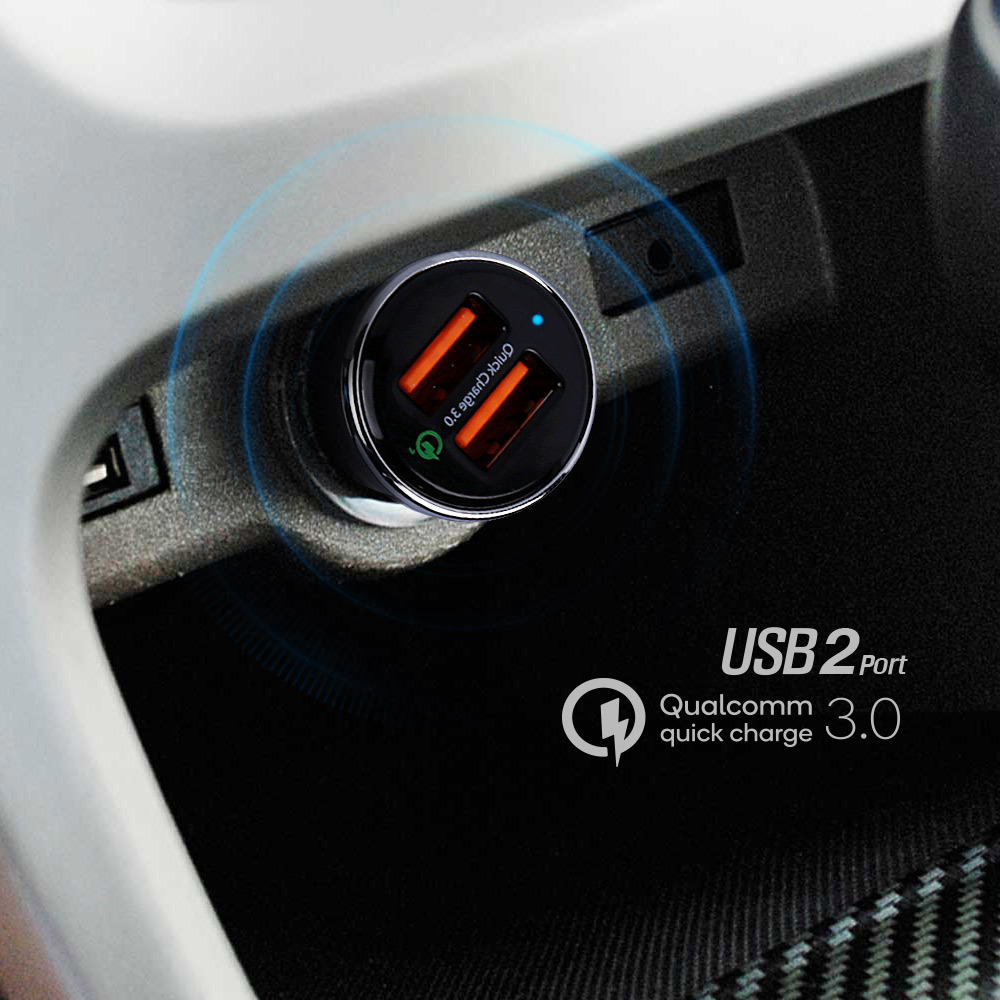 UM2 36W 차량용 고속충전기 USB 2구 12V 시거잭 QC36W - 상세 이미지 2
