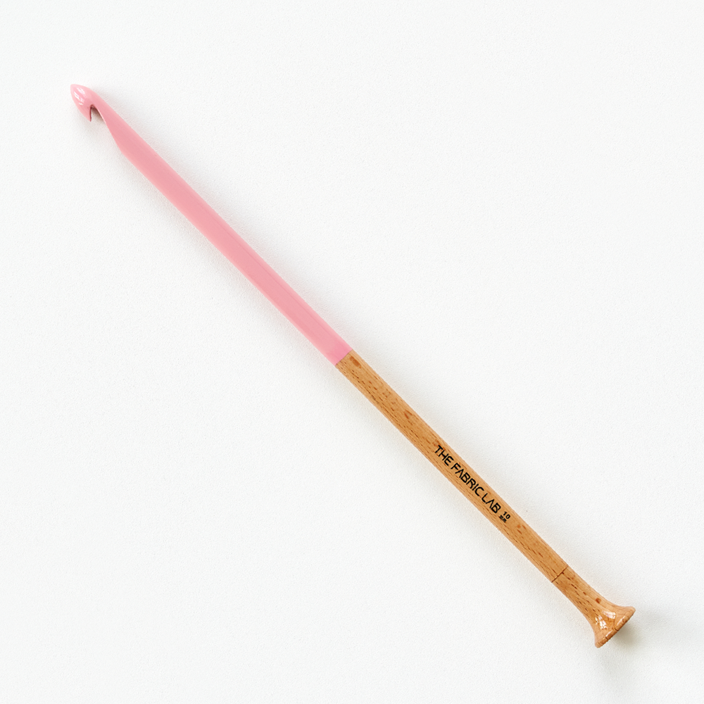 컬러 우드 아후강 코바늘 30CM / 뜨개질 점보코바늘 터니시안 아후강바늘 뜨개도구 - 상세 이미지 5
