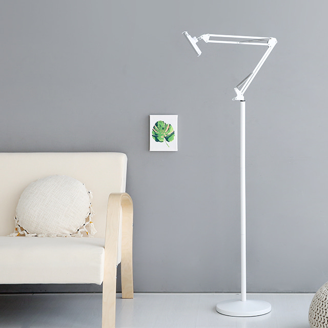 EZFOL 스마트기기 접이식 거치대 스탠드형 KS2287MBF 화이트