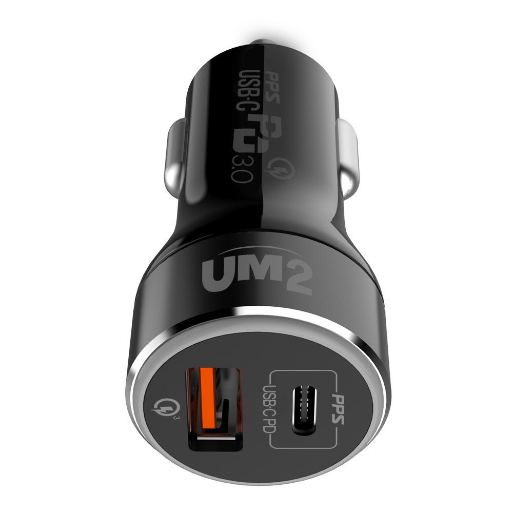 UM2 QC PD 45W PPS 차량용 충전기 갤럭시 아이폰 시거잭 USB UMCH45 - 상세 이미지 4