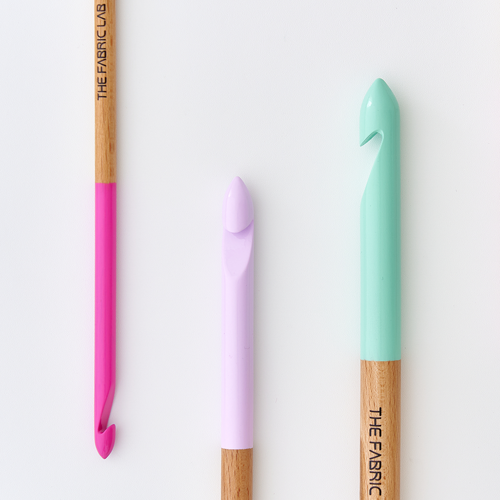 컬러 우드 코바늘 20CM / 뜨개질 점보코바늘 뜨개바늘 뜨개도구 - 상세 이미지 3