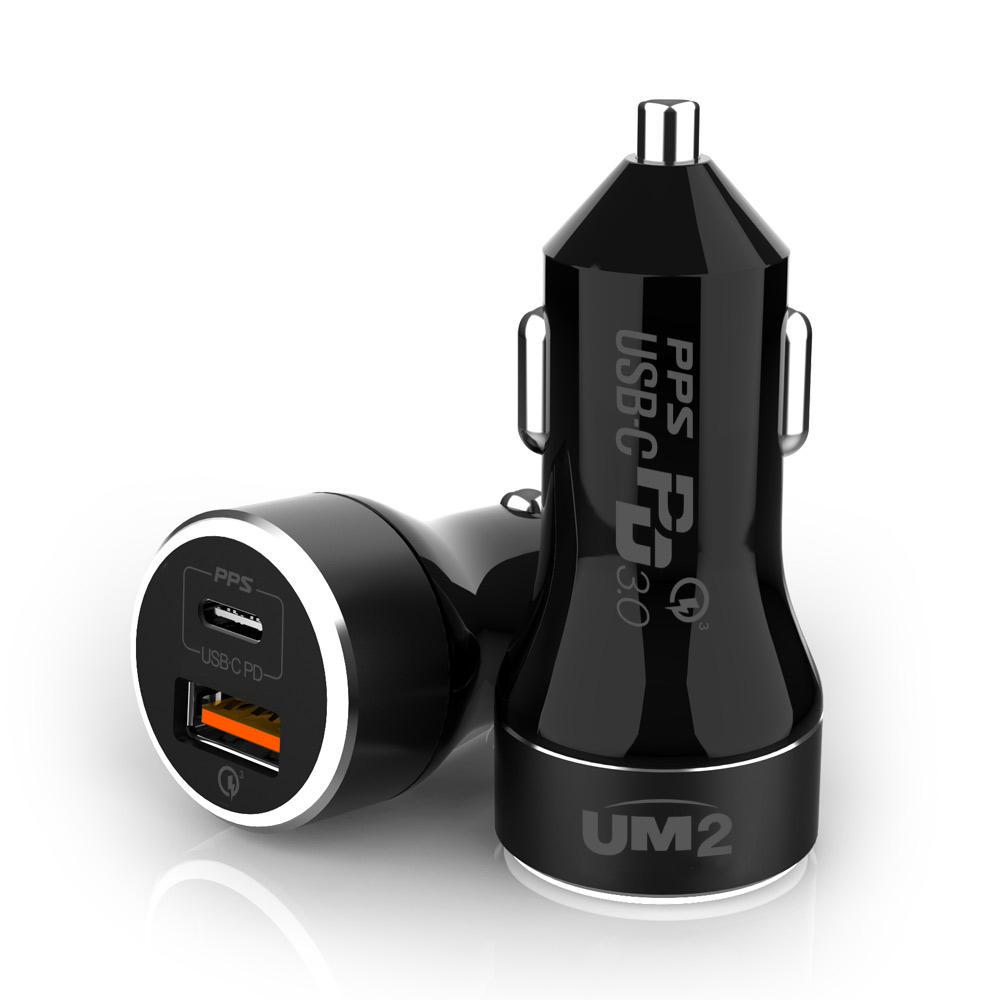 UM2 QC PD 45W PPS 차량용 충전기 갤럭시 아이폰 시거잭 USB UMCH45 - 상세 이미지 2