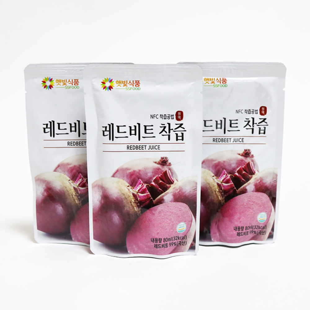 제주 레드 비트즙 NFC 저온착즙 30팩 비트 쥬스 주스 원액 - 상세 이미지 2