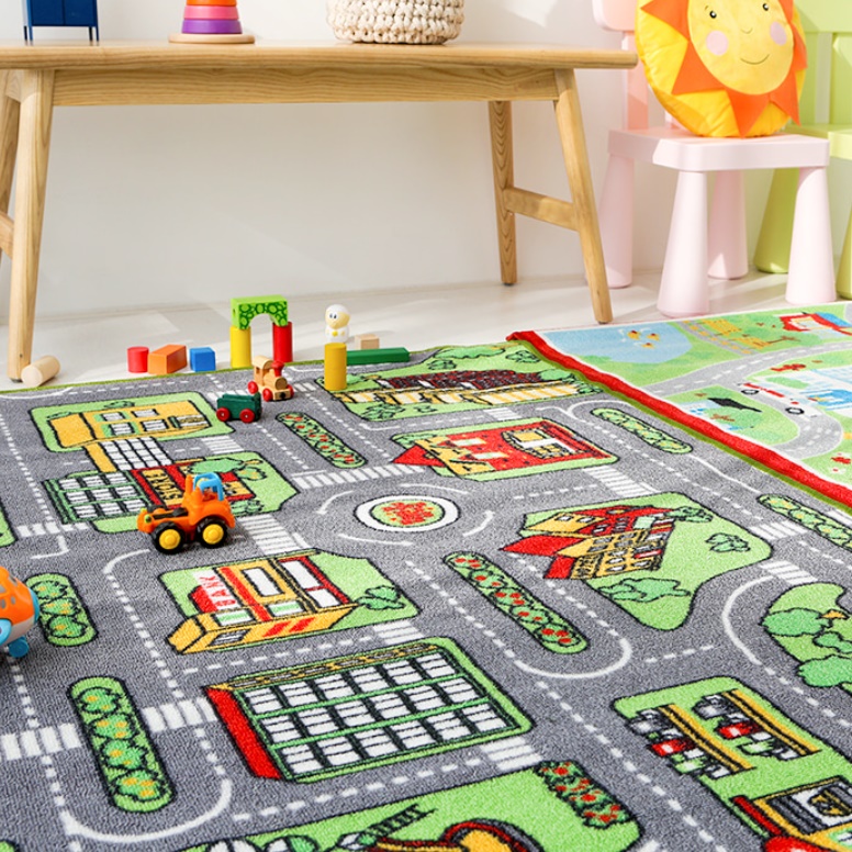 어린이집매트 아기바닥매트 방 자동차놀이매트