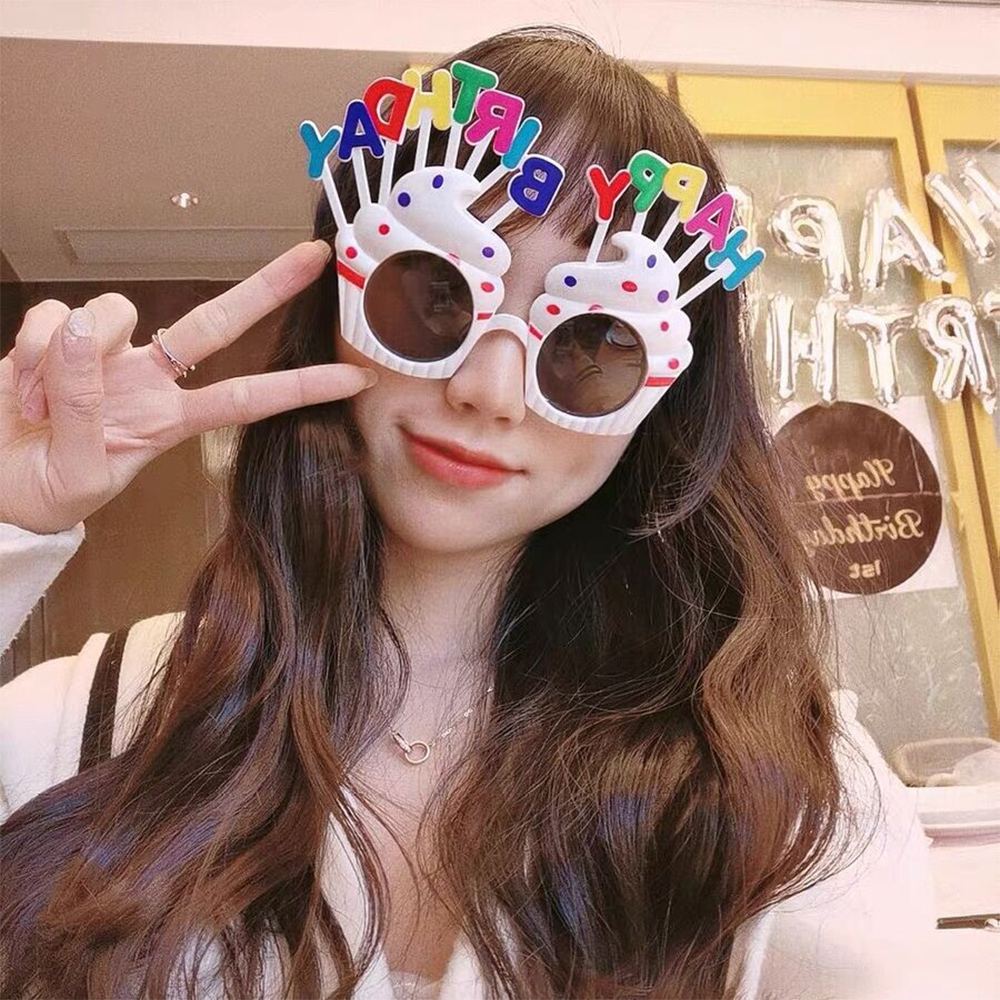 [브로키] 생일파티안경 생일안경 웃긴선글라스 - 상품 이미지