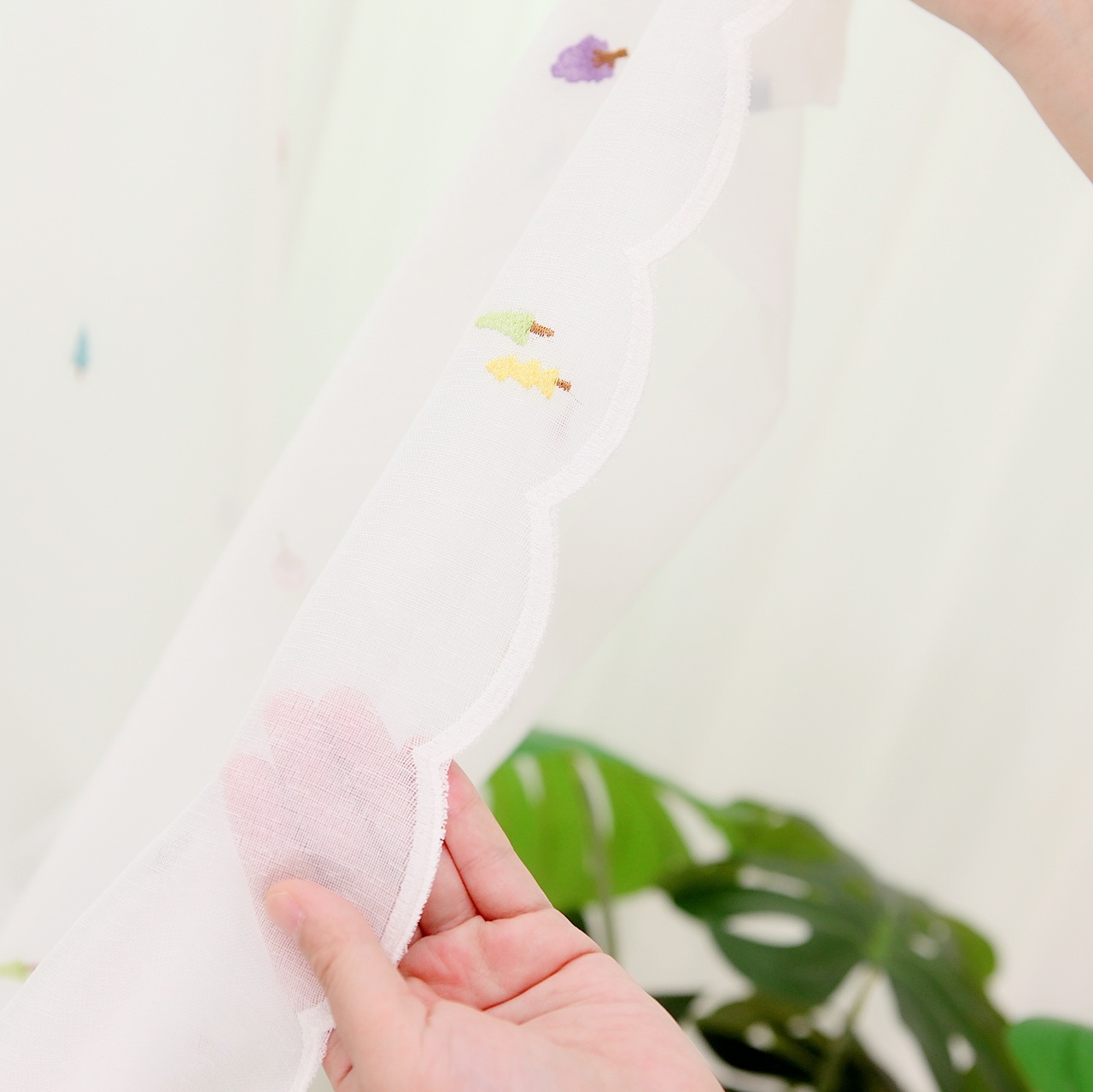 아르일랑 린넨 커튼 느낌 봄 여름 하늘하늘 이너 속 커텐 민자타입 이미지 6