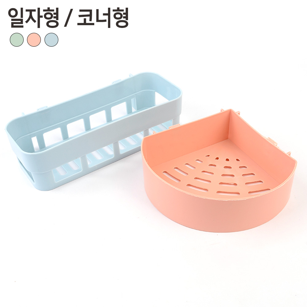 욕실무지주 선반 모서리 샤워실 목욕탕 코너장 젠다이 - 상세 이미지 3
