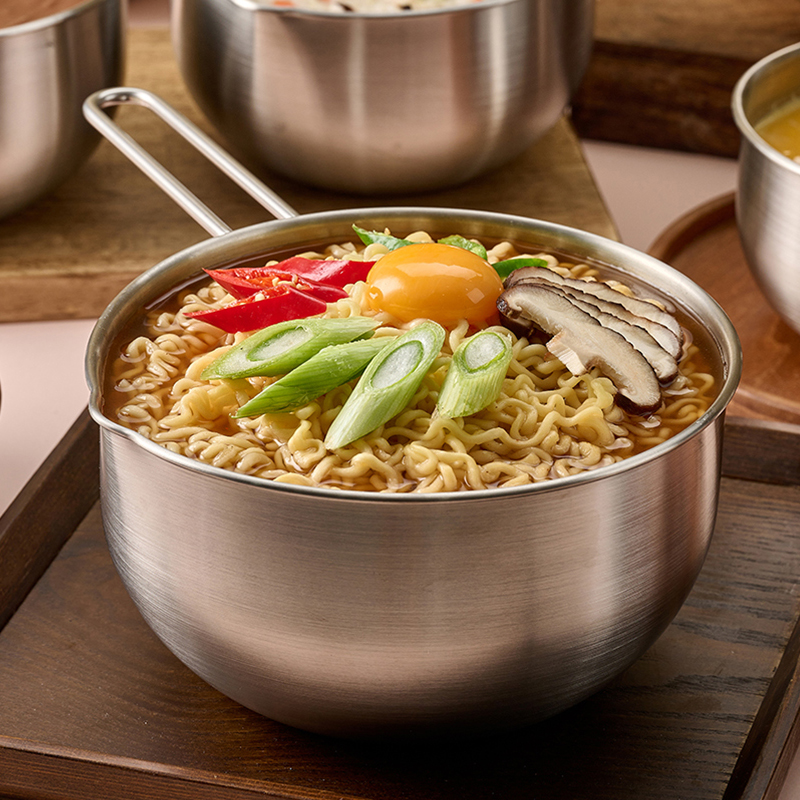 스텐 계량 손잡이 믹싱볼 스텐볼 냄비 14cm