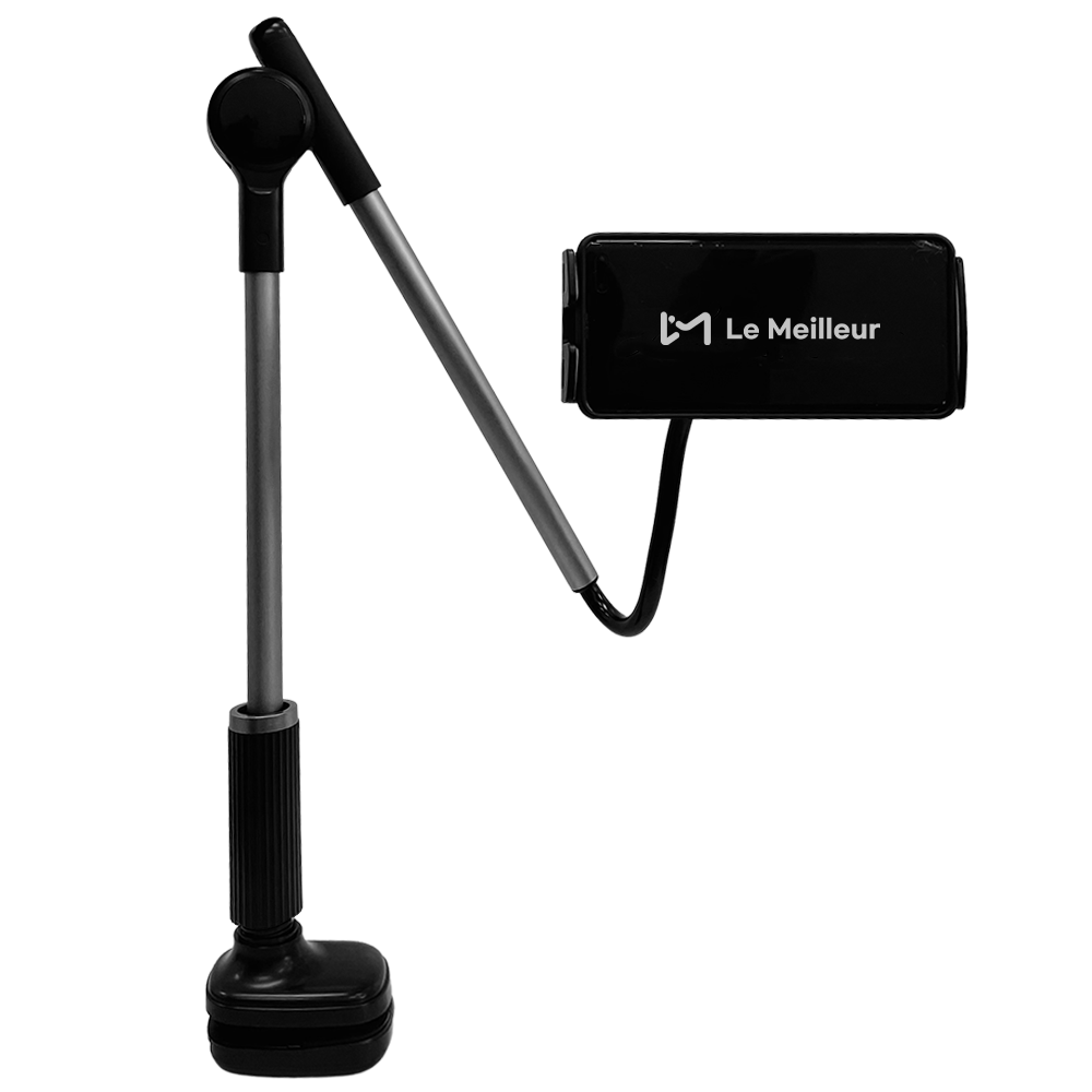 르메이어 자바라 거치대 누워서 스마트폰 탭 패드 태블릿 침대 고정