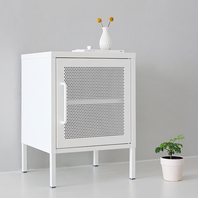 HOLZ 캐비넷 협탁 420590 화이트 4985.0277 - 상세 이미지 2