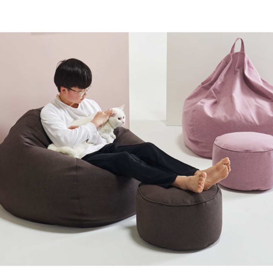 자이언트 빈백쿠션 대형 야외용빈백 스툴 야외빈백소파