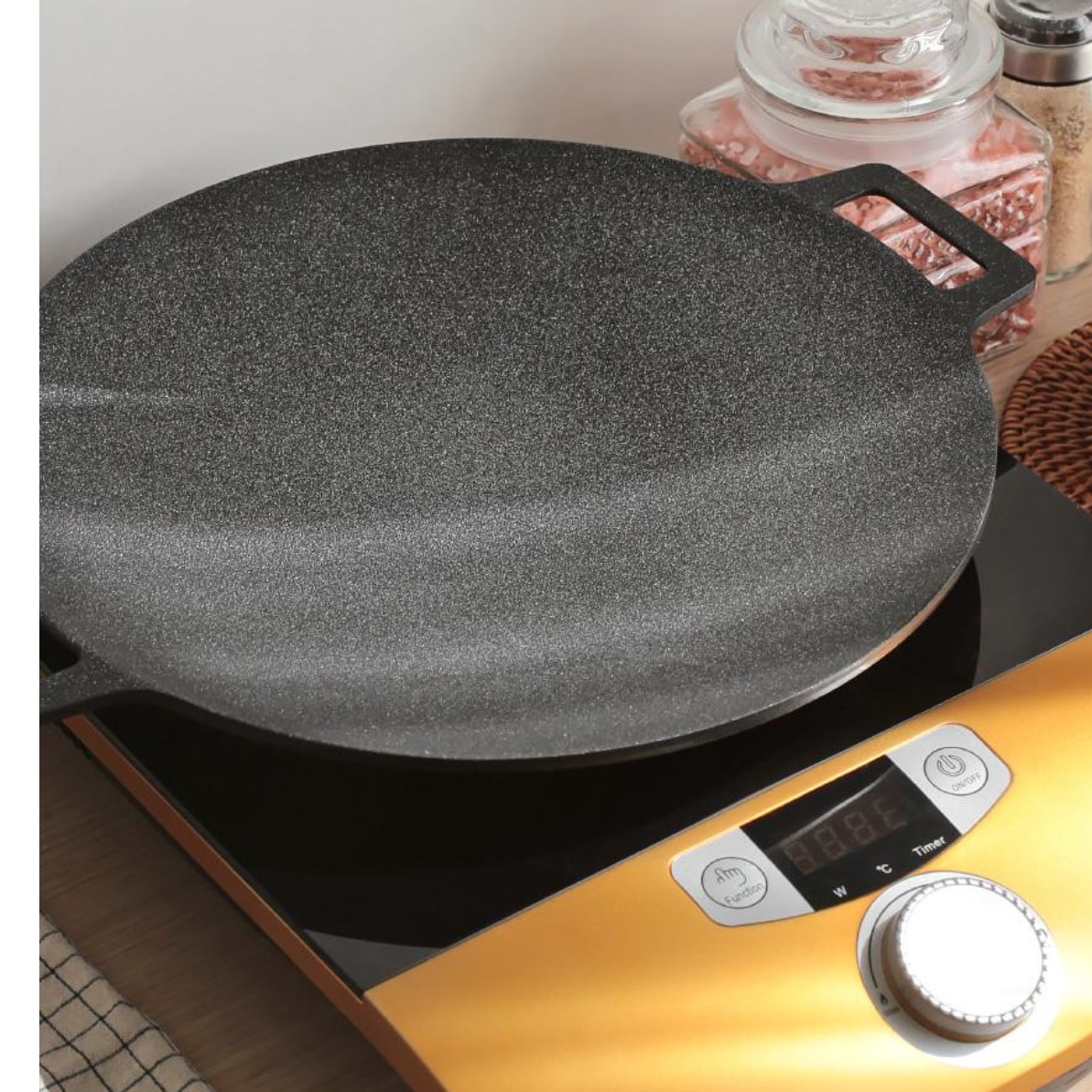 캠핑고기판 인덕션그리들팬 가정용그리들 인덕션용불판 29cm