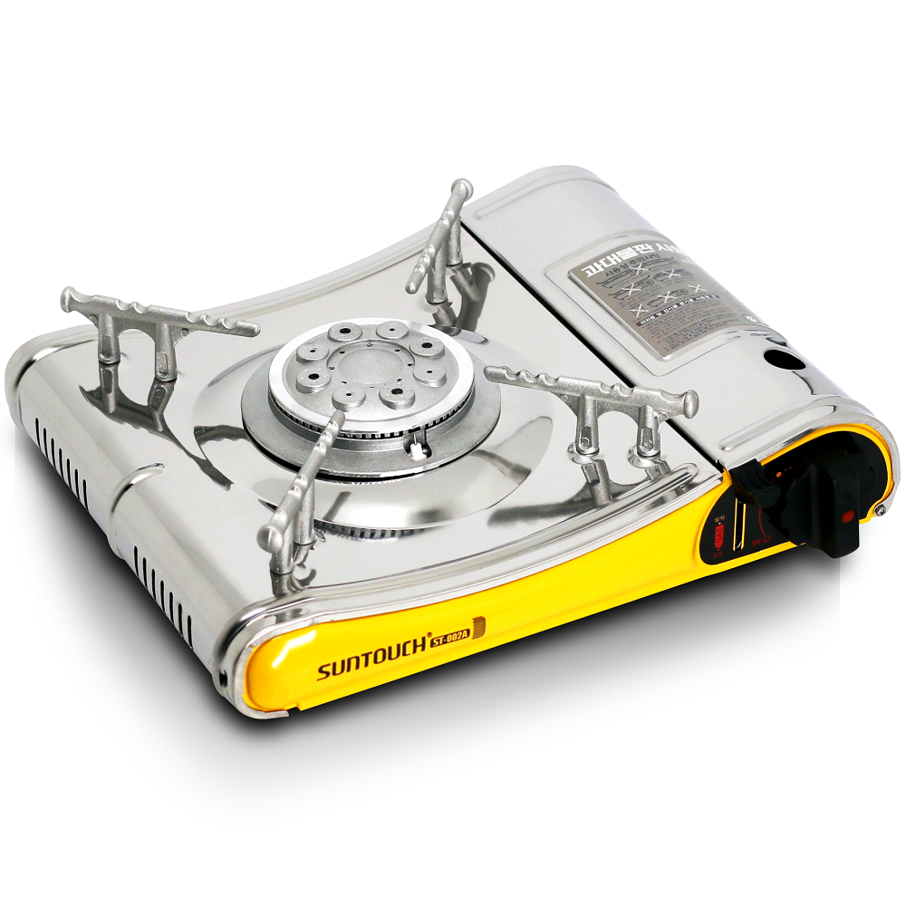 가정용 브루스타 캠핑 야외 가스버너 휴대용 가스레인지 고화력 썬터치 002A