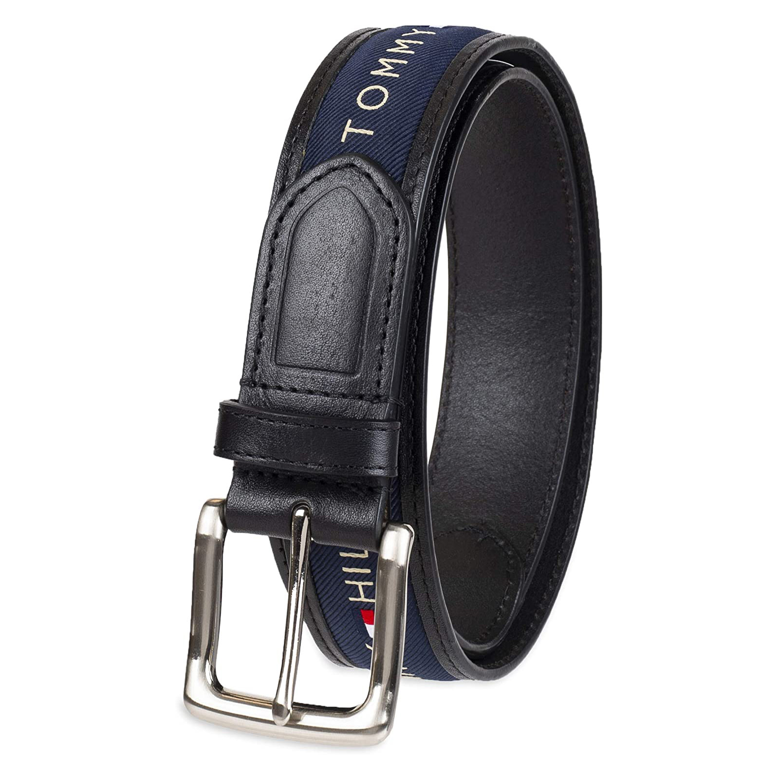 타미힐피거 남성 캐주얼 벨트 11TL02X032 블랙