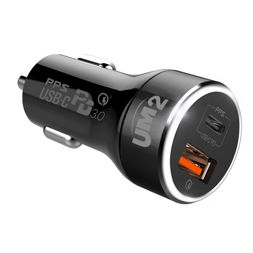 UM2 QC PD 45W PPS 차량용 충전기 갤럭시 아이폰 시거잭 USB UMCH45 - 상세 이미지 5