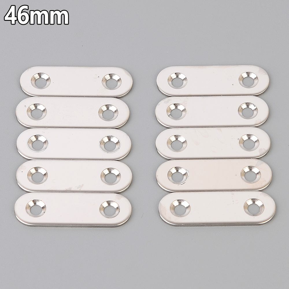 일자 평철 앵글 브라켓 경첩 스텐 보강철판 46mm 10P - 상세 이미지 5