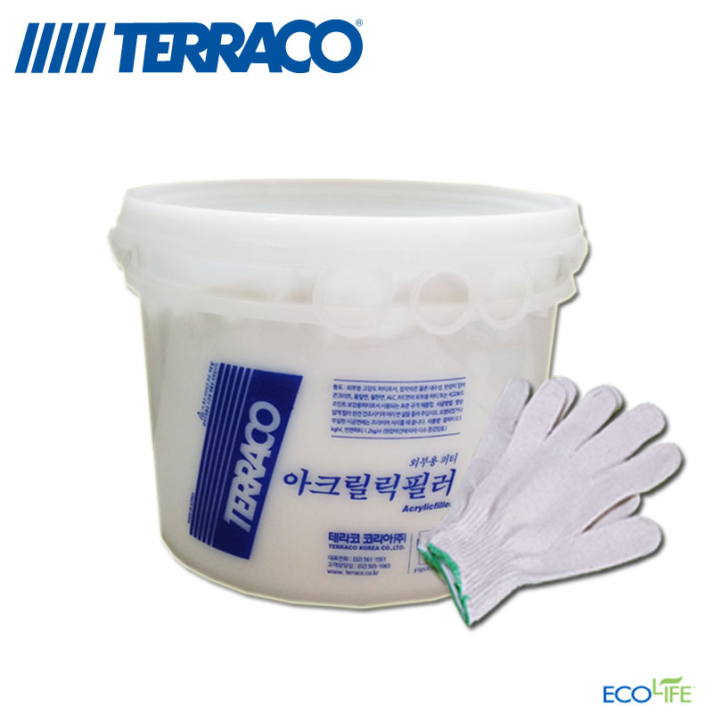 테라코 퍼티 빠데 아크릴릭필러(외부용) 5kg - 상품 이미지