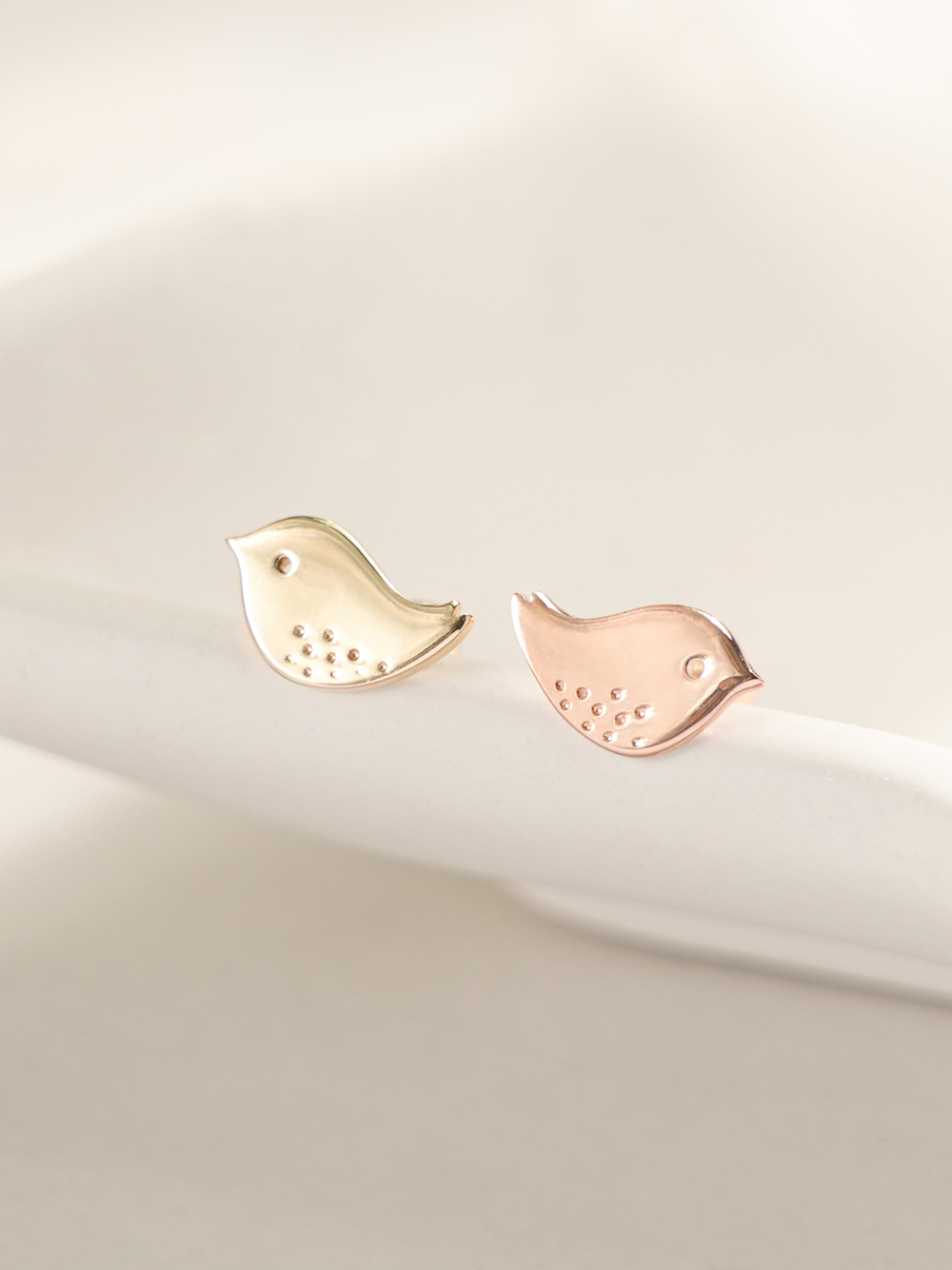 14K 인터널 큐트 버드 라블렛 피어싱 - 상세 이미지 5