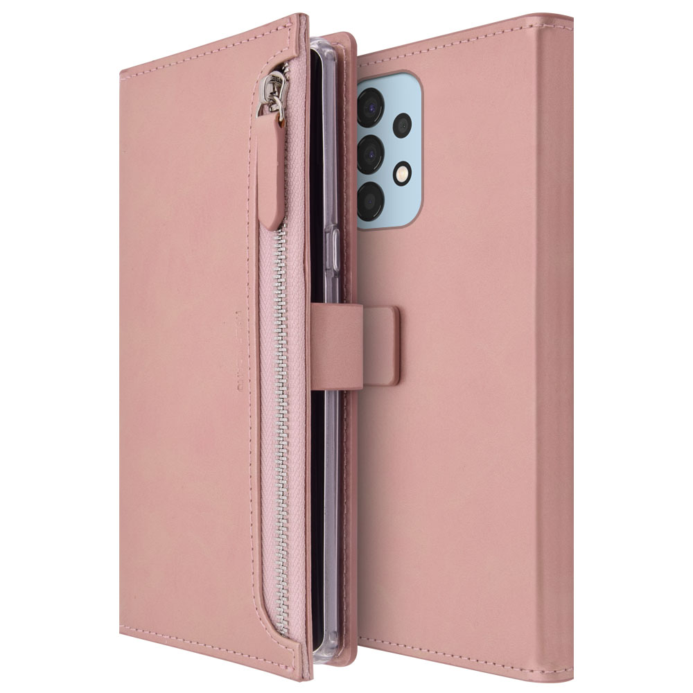 갤럭시 A13 LTE 지갑형 다이어리 케이스 블랙 - 상세 이미지 5