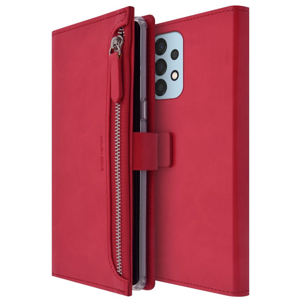 갤럭시 A13 LTE 지갑형 다이어리 케이스 블랙 - 상세 이미지 4