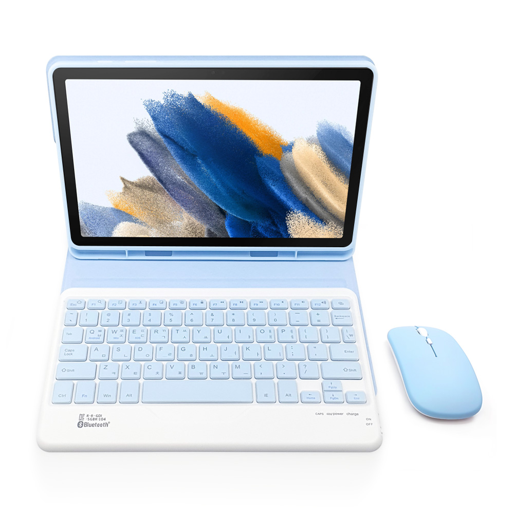 갤럭시탭A8 2022 10.5인치 콤비 블루투스 키보드 케이스 기본 x200 x205 - 상세 이미지 5
