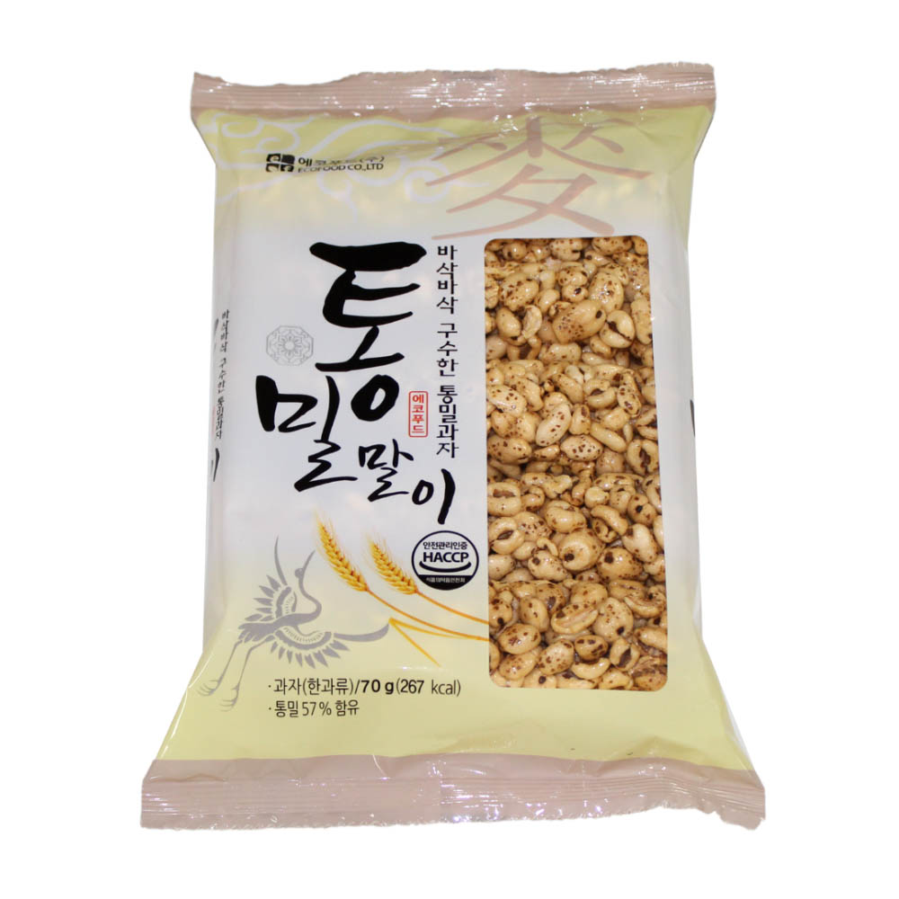 에코푸드 통밀말이 70g : 주식회사 세븐스타몰