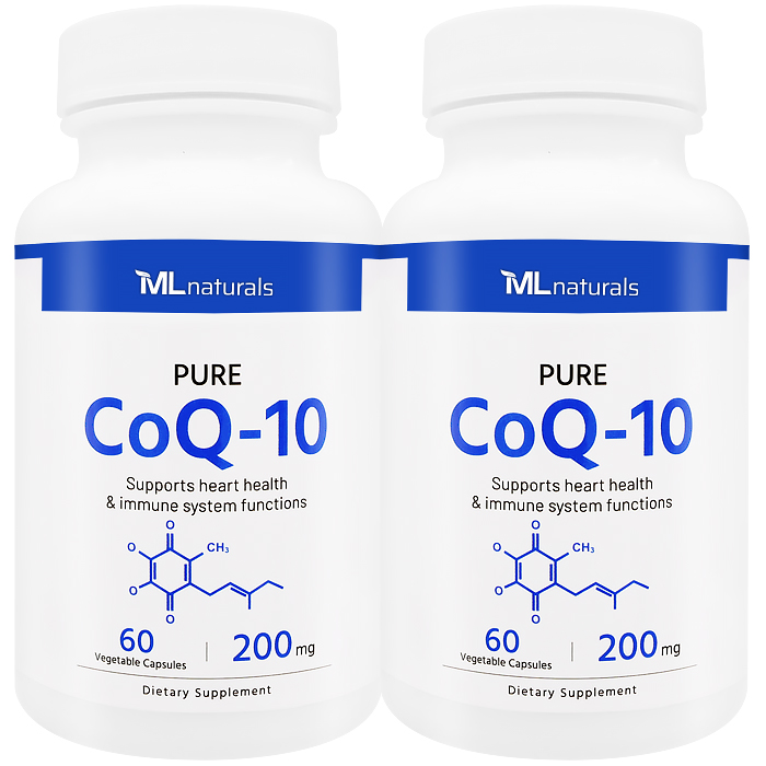 마이라이프내추럴스 퓨어 코큐텐 200mg 알약 60캡슐, 2개 - 메인 이미지