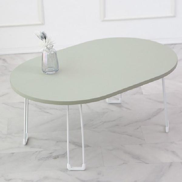 타원형좌식테이블 접이식좌식식탁 낮은거실테이블 좌탁