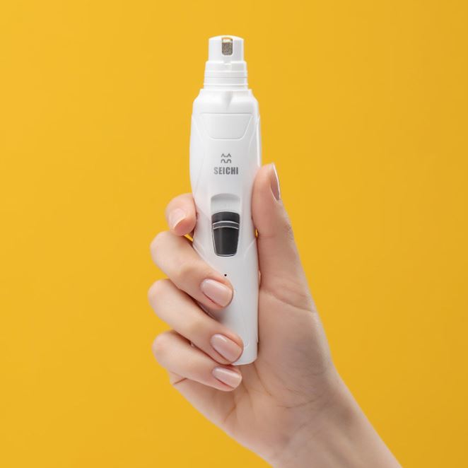 세이치 반려동물 전동 LED  고양이 강아지 발톱깎이 발톱갈이