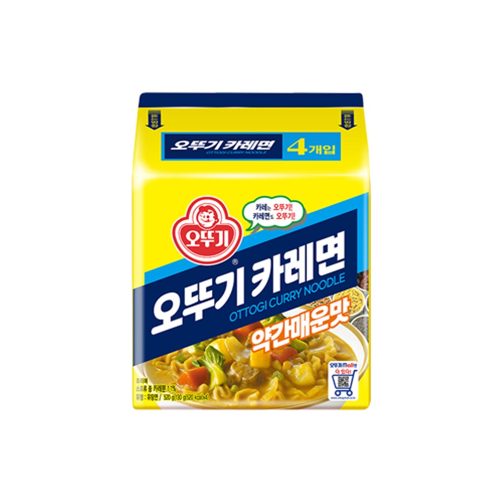 오뚜기 오뚜기카레면 130g, 4개 이미지 2