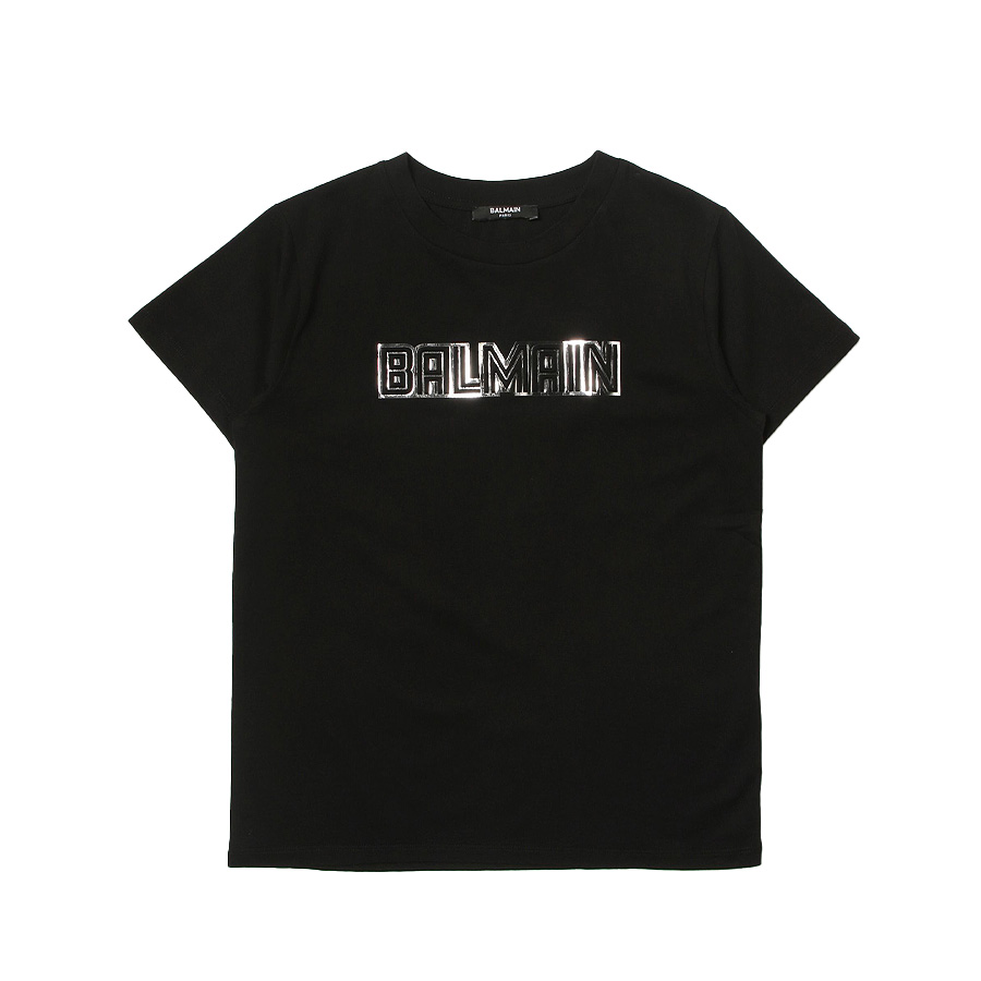 발망 로고 주니어 여성 반팔티셔츠 블랙 6Q8501 Z0057 930OR