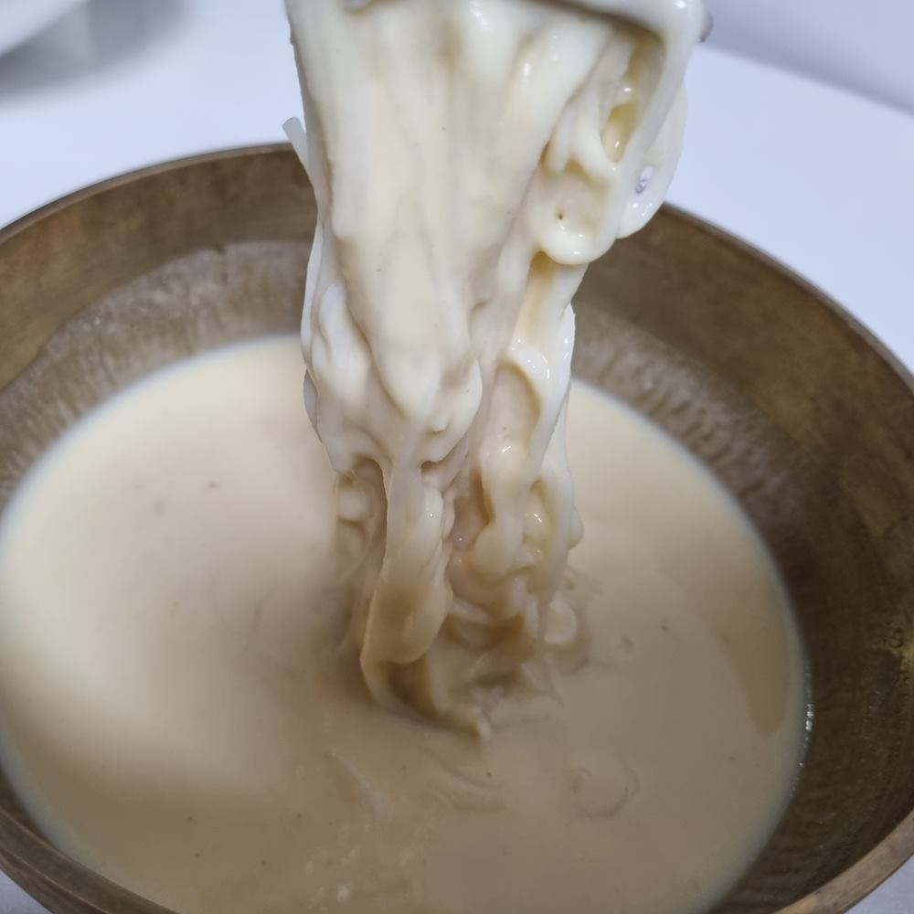 콩두깨 콩물 크림 국산 100% 백태 5팩 진한 콩물 맷돌 콩국수 콩국물 - 상세 이미지 4