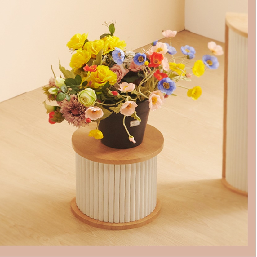 미니원형테이블 화분테이블 보조탁자 인테리어 소품테이블