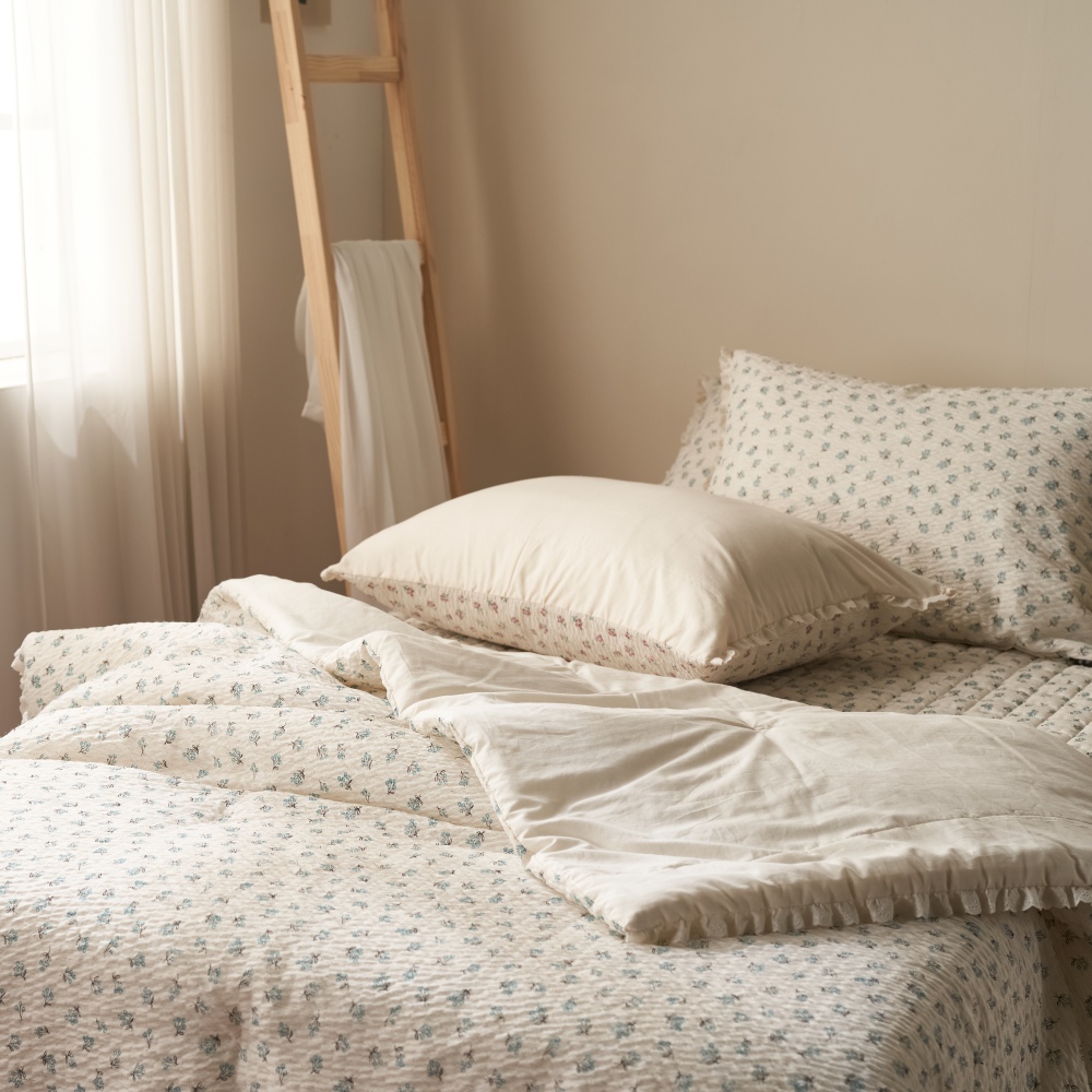 여름이불 햄프 시어서커 간절기 퀸 라지킹 이불 베개 세트