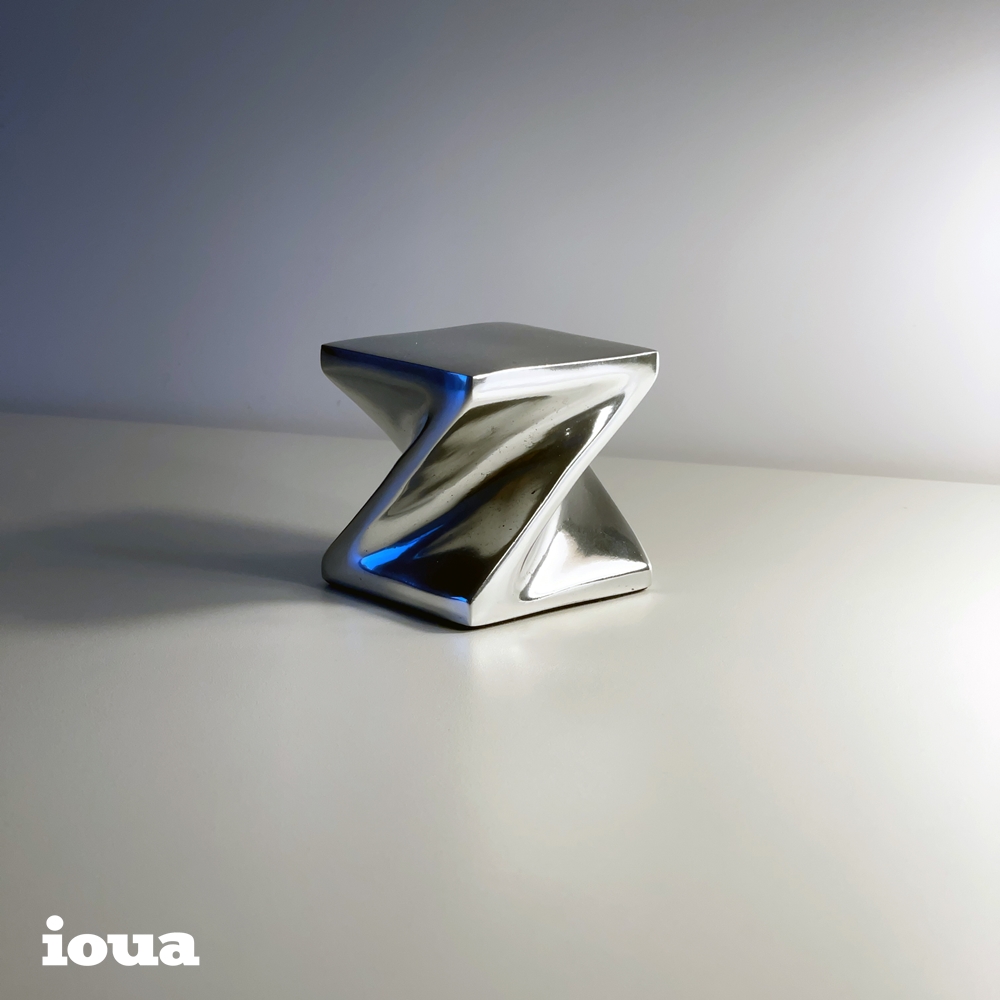 알루미늄 페이퍼웨이트 paperweight 데스크테리어 오브제 문진 핸드메이드 - 상품 이미지