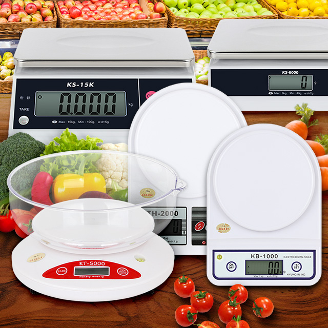 이유식저울 주방 베이킹전자 요리용 카페저울 2KG - 상세 이미지 2