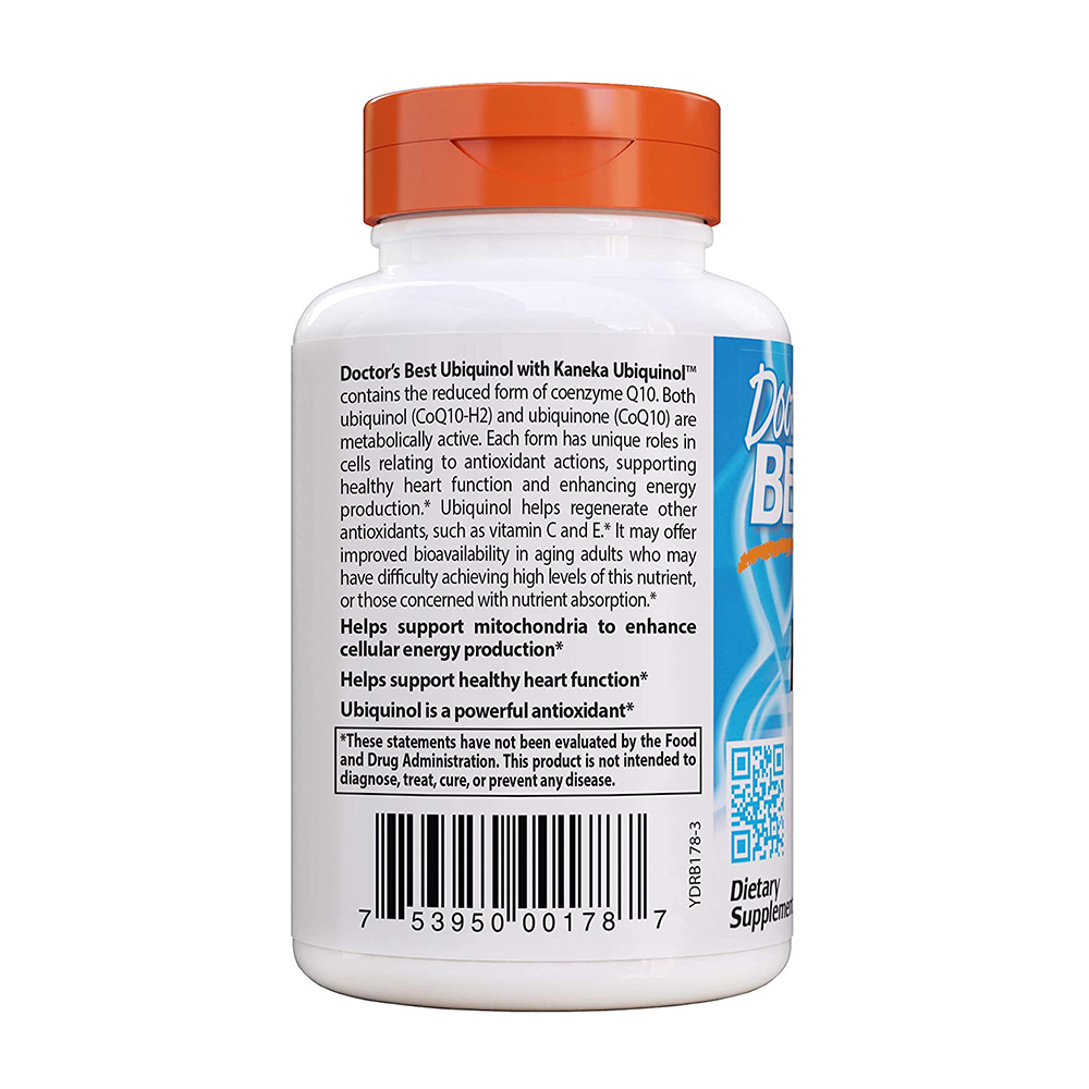 닥터스베스트 유비퀴놀 위드 카네카 50mg 90정 - 상세 이미지 3