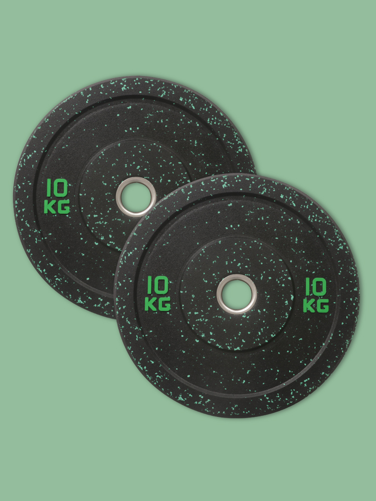 아리프 컬러 범퍼 플레이트 바벨 원판 10kg, 2개 - 상품 이미지