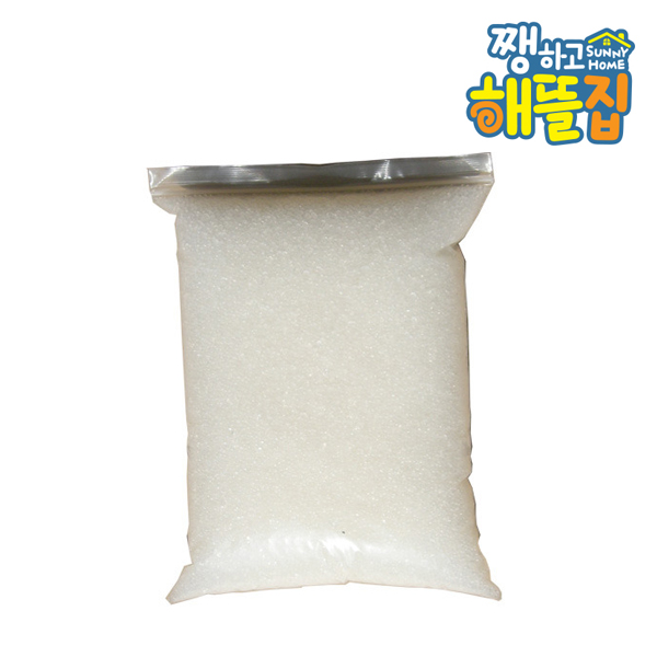 쨍하고해뜰집 실리카겔 1kg X 3개 화이트겔 벌크 (투명) 습기제거제 드라이플라워 제습 방습