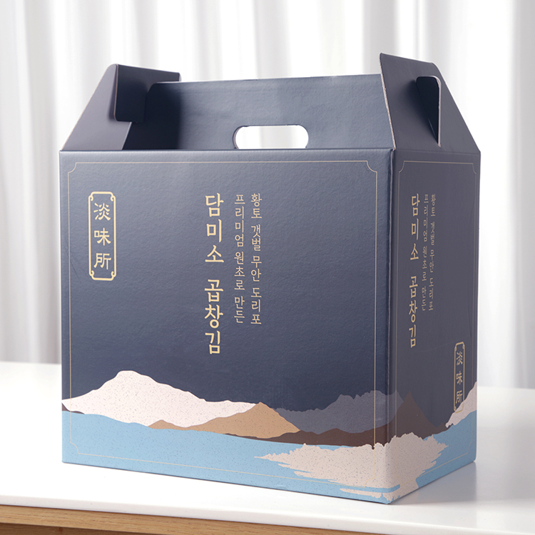 담미소 곱창김 3속 선물세트 / 전남 무안 도리포 지주식 돌김 재래 전장김 30봉,300장 - 상세 이미지 3