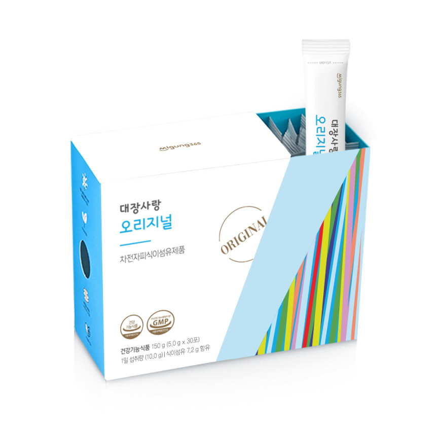대장사랑 오리지널 차전자피 식이섬유 30포, 1개 사진 2