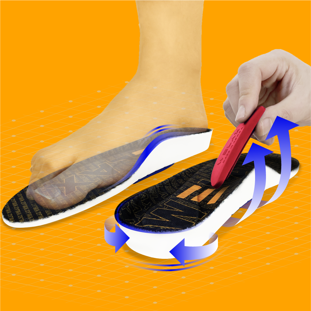 윌렉스 기능성 키높이 푹신한 라텍스 골프 운동화 군인 군화 평발 아치 신발 인솔 깔창