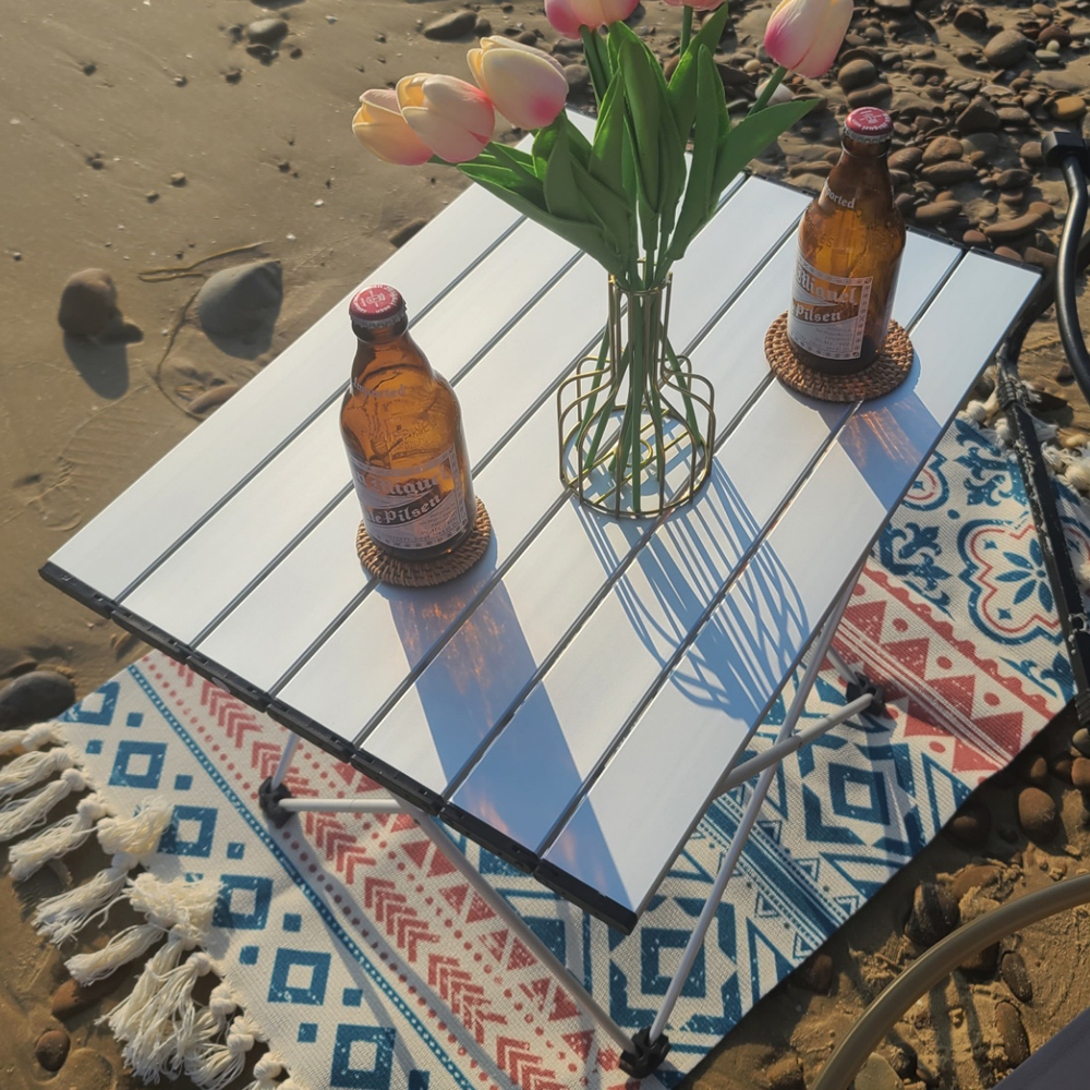 접이식 롤 폴딩테이블 캠핑 계곡 해수욕장 백팩킹 차박 휴대간편 M(중)56x40x40cm - 상세 이미지 2