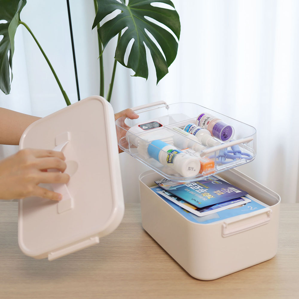 약통 약정리함 보관함 구급상자 다용도 수납정리함