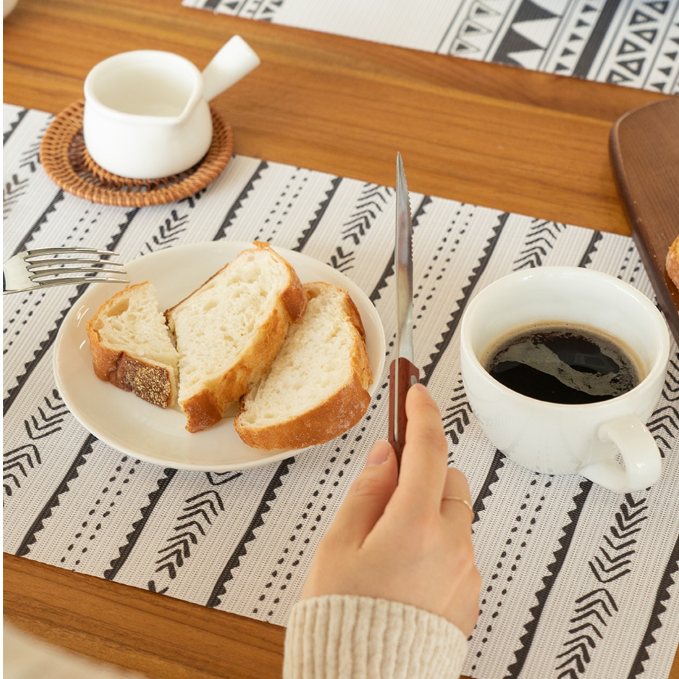 캠핑용 테이블매트 롤 테이블 매트 감성 캠핑 테이블보