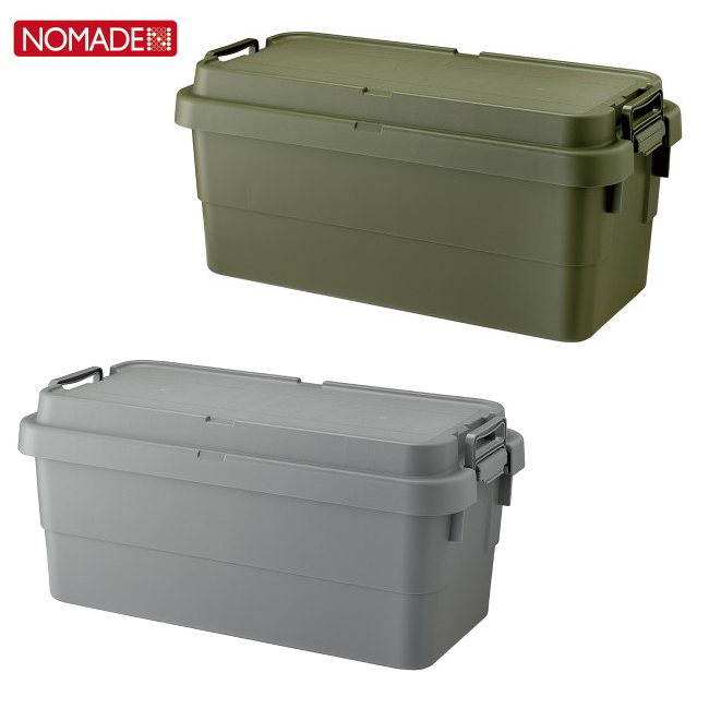 [노마드] 트렁크 카고박스 수납 박스 테이블 캠핑 차박 70L