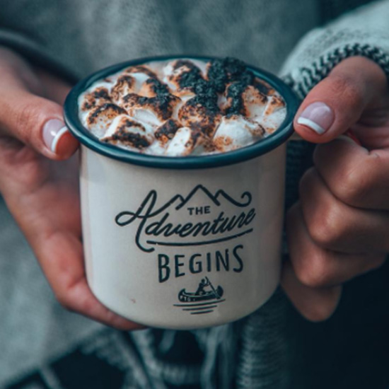 젠틀맨하드웨어 에나멜 캠핑 컵 머그 330ml 법랑 감성 용품 디자인 소품 커피잔 단색