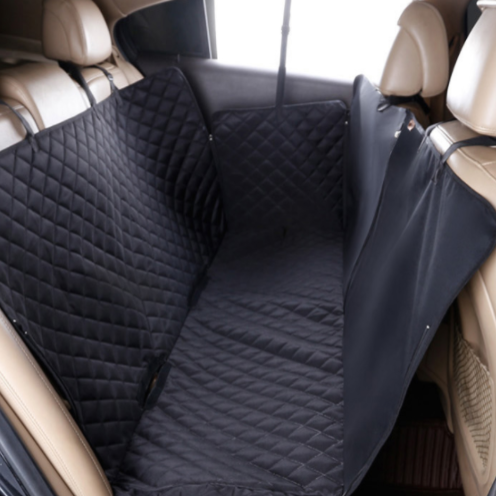 퍼플펫 강아지카시트 애견카시트 대형견 반려견 자동차 뒷좌석 풀커버 매쉬형