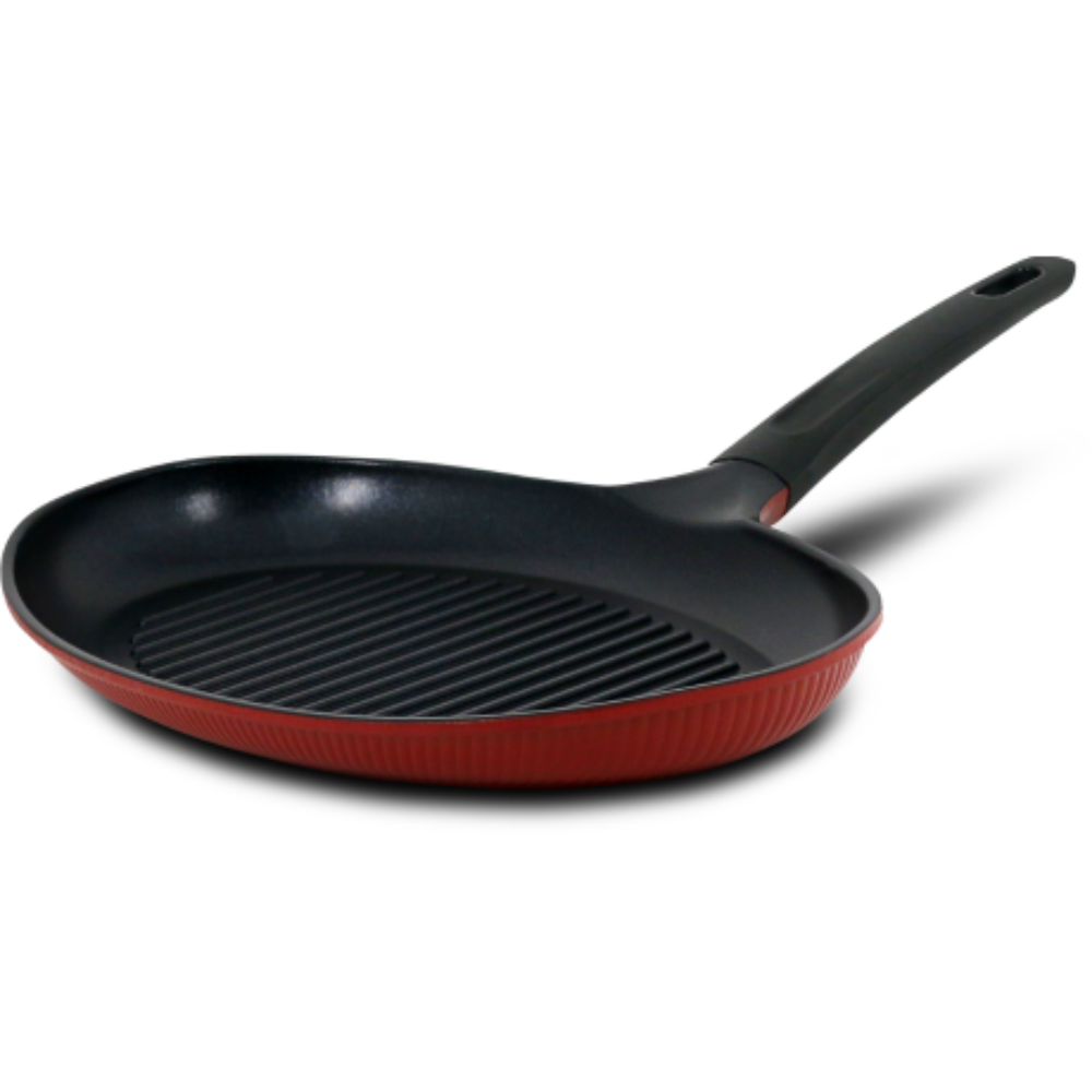 키친아트 생선 구이팬 소고기 스테이크 구이 타원형 그릴팬