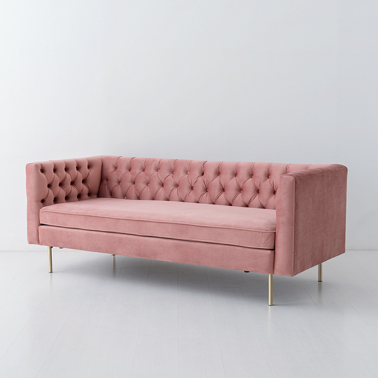 거실 패브릭 디자인 쇼파 1인용 신혼부부 호텔로비 미용실 예쁜 벨벳 소파